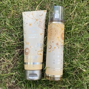 ♥️NWT Bath and body works golden eclipse set♥️